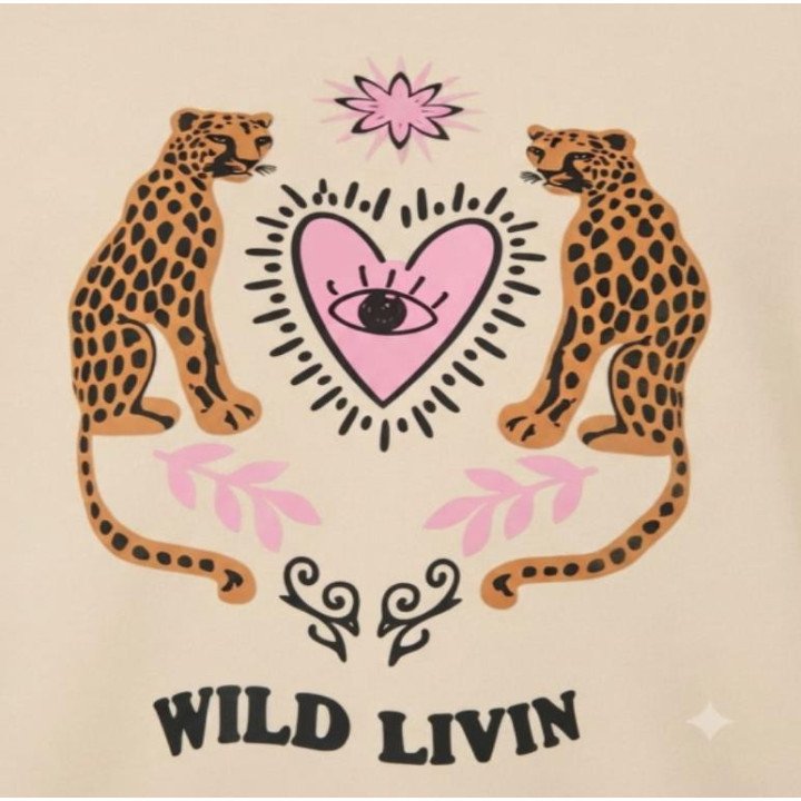 Buzo Animal Print Leopardo estampa Wild Livin | Comprar Online