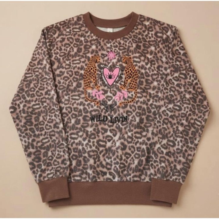 Buzo Animal Print Leopardo estampa Wild Livin | Comprar Online