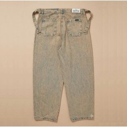 Jeans Baggy Acid Wash Celeste | Pantalón Ancho Retro Streetwear