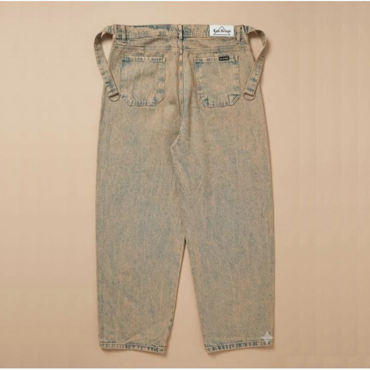 Jeans Baggy Acid Wash Celeste | Pantalón Ancho Retro Streetwear