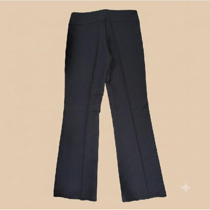 Pantalón Sastrero Bootcut Azul Marino | Raya Tiza Oficina
