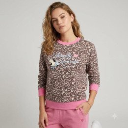 Buzo Animal Print Leopardo estampa Actually Romantic | Comprar Online